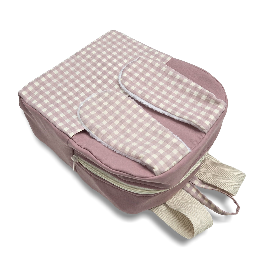 Mochila con orejas de conejo