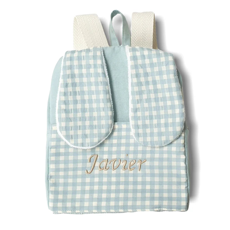 Mochila con orejas de conejo
