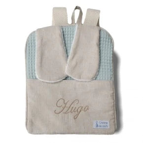 Mochila con orejas de conejo