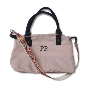 Bolso Tachuelas Rosa Nude