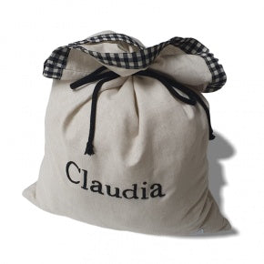 Saco Navidad Lino Con Vichy