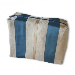 Neceser Natural, Cobalto Y Dorado