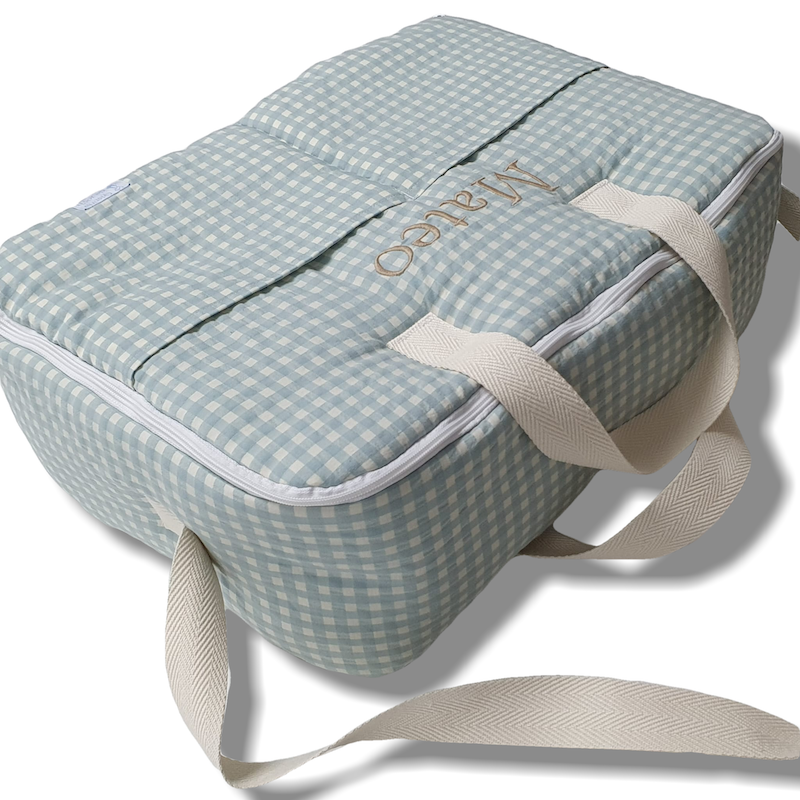 Maleta Maternal Vichy Verde