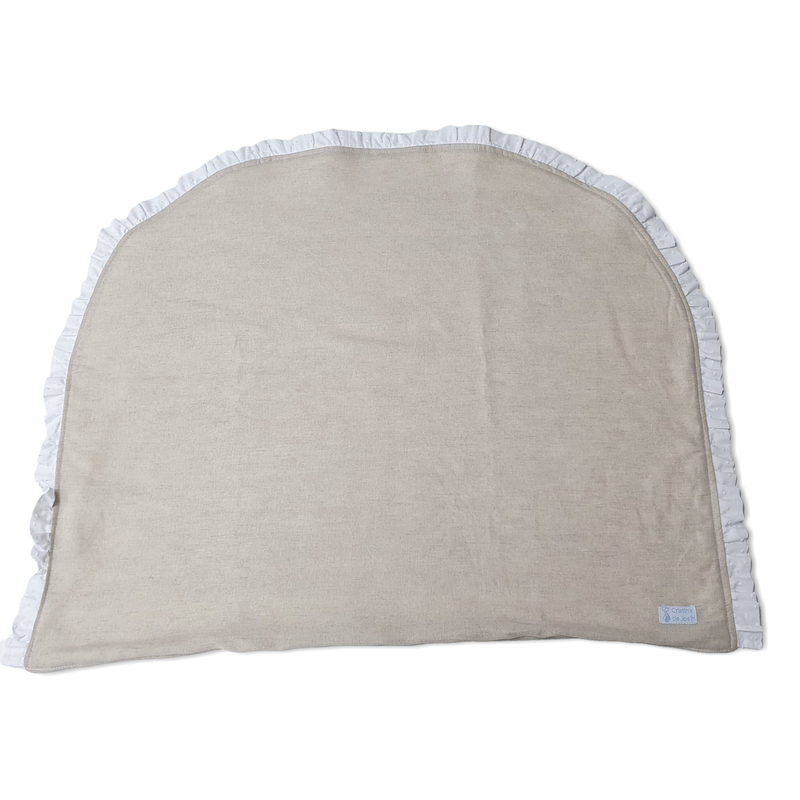 Arrullo Lino Natural con Plumeti