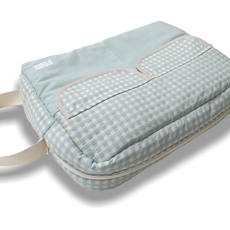 Bolsa Lado Vichy Verde