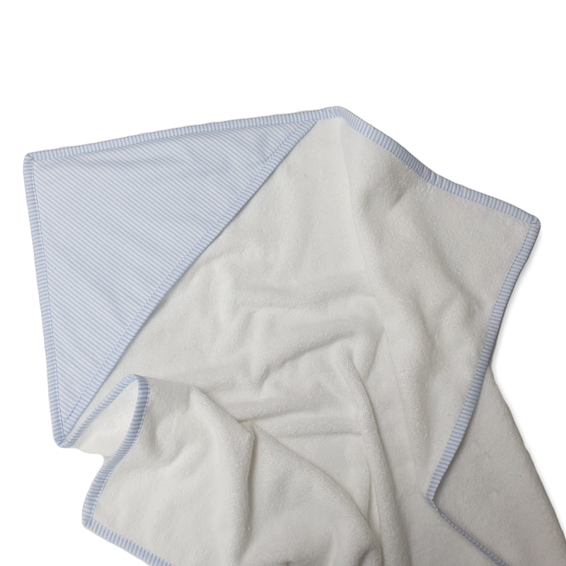 Capa De Baño Raya Azul
