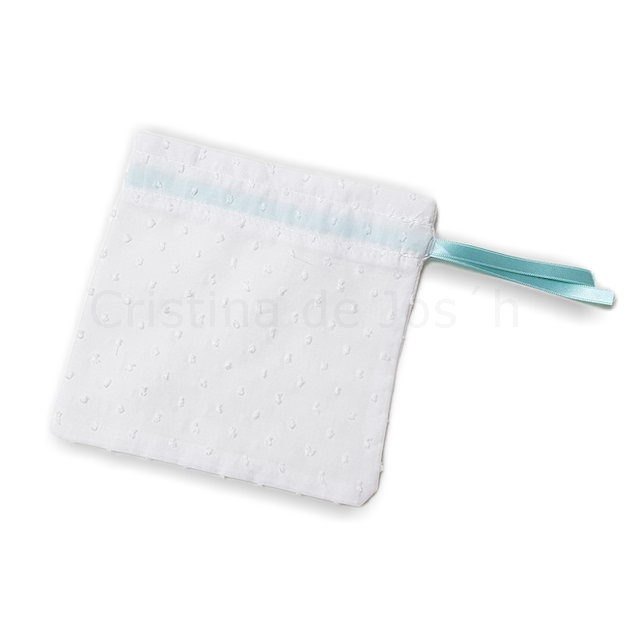 Chupetero Plumeti Blanco con Verde