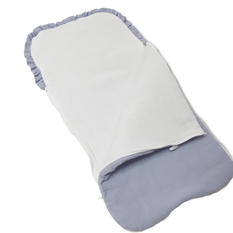 Saco Nana Bámbula Azul y Blanco
