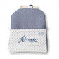 Mochila Pizarra Con Punto Blanco