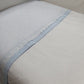 Conjunto Cuna En Plumetti Blanco Y Flor Liber Azul
