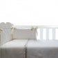 Conjunto Cuna En Blanco, Beige Y Lino Natural
