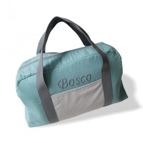 Bolsa Baby Mint Con Raya Gris