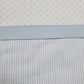 Conjunto Cuna Raya Y Punto Azul