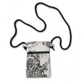 Bolso Para El Móvil Toile De Jouy Negro