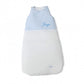 Saco De Dormir Azul Y Plumetti Blanco