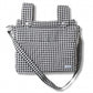 Bolsa Panera Vichy Negra Con Fondo