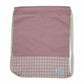 Mochila Cordón Vichy Rosa Y Liso