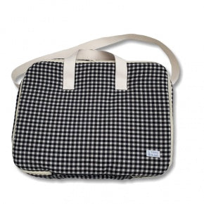 Maleta Maternal Vichy Negro