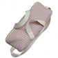 Maleta Maternal Vichy Rosa