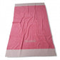 Toalla Playa Rosa Con Vichy