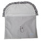 Bolsa Muda Gris Con Vichy