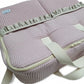 Maleta Maternal Wafle Rosa Con Volante
