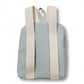 Mochila Con Bolsillo Wafle Verde Con Natural
