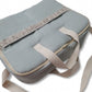 Maleta Maternal Wafle Verde Con Volante