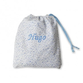 Bolsa Merienda Flor Bea Azul