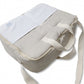 Maleta Maternal Lino Natural Con Plumetti