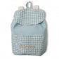 Mochila Guardería Vichy Verde Con Bolsillo