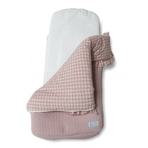 Saco Nana En Wafle Y Vichy Rosa