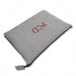 Funda Ordenador Rombos Blanco Y Negro