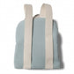 Mochila Con Orejas De Conejo Wafle Verde Con Natural