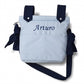 Bolsa Panera Azul Con Azul Marino