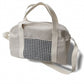 Bolsa Baby Lino Natural Con Vichy