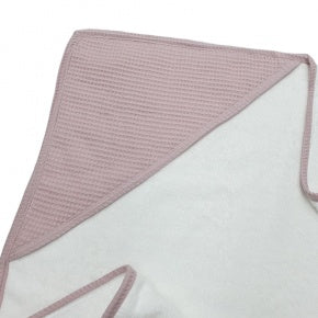 Capa De Baño Wafle Rosa