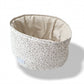 Cesto Pañales Y Cremas Flor Bea Beige Con Natural