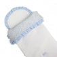Saco Nana Blanco Flor Bea Azul