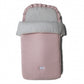 Saco Nana Wafle Rosa Con Flor Paula