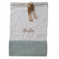 Bolsa Merienda Plumeti Blanco Con Wafle Verde