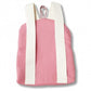 Mochila Con Bolsillo Flor Ocre