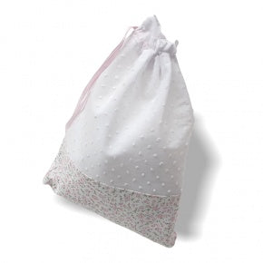 Bolsa Merienda Plumeti Y Flor Bea Rosa