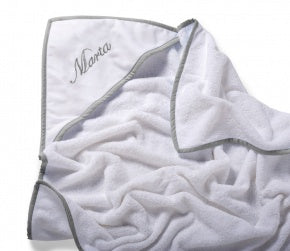 Capa De Baño Personalizada Gris