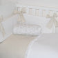 Conjunto Cuna Plumetti Blanco Y Beige