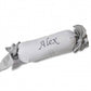 Cojin Rulo Australia Blanco Con Gris