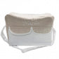 Bolsa Lado Lino Natural Y Plumetti