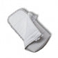 Saco Nana Raya Gris Plumetti Blanco