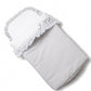 Saco Nana Raya Gris Plumetti Blanco