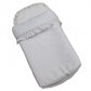Saco Nana Blanco Lunar Gris Y Plumeti